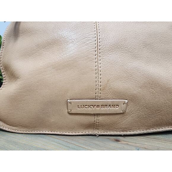 Lucky Brand Tan Leather Crossbody Purse - Picture 5 of 12